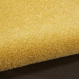 Nourison Essentials Indoor/Outdoor Yellow 5' x 7' Area Rug, Easy Cleaning, Non Shedding, Bed Room, Living Room, Dining Room, Backyard, Deck, Patio (5x7)
