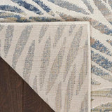 Nourison Splendid 8' Runner Multicolor Fabric Contemporary Area Rug