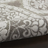 Nourison Calobra Contemporary Taupe 2'2" x 10' Area -Rug, Easy -Cleaning, Non Shedding, Bed Room, Living Room, Dining Room, Kitchen (2x10)