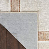 Nourison Glam Geometric Ivory Cream 3'11" x 5'11" Area -Rug, Easy -Cleaning, Non Shedding, Bed Room, Living Room, Dining Room, Kitchen (4x6)