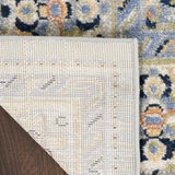 Nourison Essentials Indoor/Outdoor Blue 4' x 6' Area Rug, Non Shedding, Bed Room, Living Room, Dining Room, Backyard, Deck, Patio (4x6)