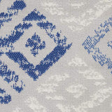 Nourison Whimsicle Tribal Grey Blue 2' x 8' Area Rug, Easy Cleaning, Non Shedding, Bed Room, Living Room, Dining Room, Kitchen (2x8)