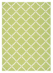 Nourison Home & Garden Indoor/Outdoor Morrocan Light Green 4'3" x 6'3" Area-Rug, Easy-Cleaning, Non Shedding, Bed Room, Living Room, Dining Room, Deck, Patio (4x6)