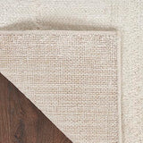 Nourison Serenity Home Geometric Ivory Cream 2'2" x 7'6 Area -Rug, Easy -Cleaning, Non Shedding, Bed Room, Living Room, Dining Room, Backyard, Deck, Patio (2x8)
