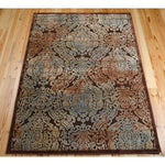 Nourison Graphic Illusions Vintage Grey 2'3" x 3'9" Area-Rug, Easy washing, Non Shedding, Bed Room, Living Room, Dining Room, Kitchen (2x4)