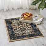 Nourison 2020 Persian Ivory 2'6" x 4'2" Area Rug, Easy Cleaning, Non Shedding, Bed Room, Living Room, Dining Room, Kitchen (3x4)