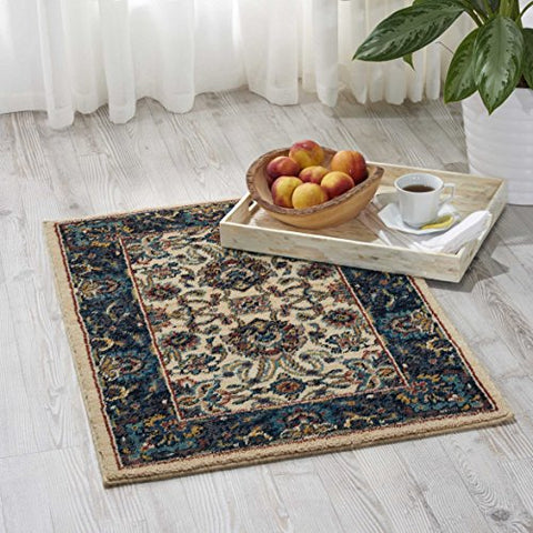 Nourison 2020 Persian Ivory 2' x 3' Area -Rug, Easy -Cleaning, Non Shedding, Bed Room, Living Room, Dining Room, Kitchen (2x3)