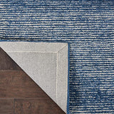 Nourison Weston Solid Aegean Blue 5'3" x 7'5" Area -Rug, Easy -Cleaning, Non Shedding, Bed Room, Living Room, Dining Room, Kitchen (5x7)