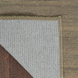 Nourison Washable Essentials Modern Green 6' x 9' Area Rug, Non Shedding, Bed Room, Living Room, Dining Room, Kitchen (6x9)
