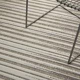 Nourison Calobra Modern Light Grey 4' x 6' Area -Rug, Easy -Cleaning, Non Shedding, Bed Room, Living Room, Dining Room, Kitchen (4x6)