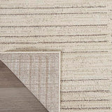Nourison Andes Abstract Ivory Grey 2'2" x 7'6 Area Rug, Easy Cleaning, Non Shedding, Bed Room, Living Room, Dining Room, Kitchen (2x8)