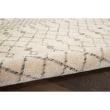 Nourison Royal Moroccan Farmhouse Beige/Grey 2'3" x 12' Area Rug, Easy Cleaning, Non Shedding, Bed Room, Living Room, Dining Room, Kitchen (2x12)