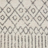 Nourison Passion Bohemian Ivory/Grey 1'10" x 6' Area Rug, Easy Clean, Non Shedding, Bed Room, Living Room, Dining Room, Kitchen (2x6)