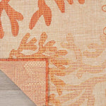 Nourison Home Garden Oasis 3' x 5' Coral Area Rug