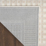 Nourison Nordic Beige 4' x 6' Area Rug - Easy Clean, Non Shedding, Bed Room, Living Room, Dining Room, Kitchen (4' x 6')