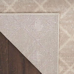 Nourison Grafix Farmhouse Beige 2'3" x 7'6" Area -Rug, Easy -Cleaning, Non Shedding, Bed Room, Living Room, Dining Room, Kitchen (2x8)