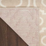 Nourison Jubilant Contemporary Beige 5'3" x 7'3" Area -Rug, Easy -Cleaning, Non Shedding, Bed Room, Living Room, Dining Room, Kitchen (5x7)