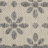 Nourison Palamos Indoor-Outdoor Cream 7'10" x 9'10" Area Rug, Easy Cleaning, Non Shedding, Bed Room, Living Room, Dining Room, Backyard, Deck, Patio (8x10)