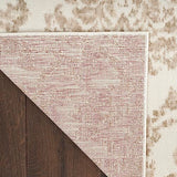 Nourison Jubilant 5' x 7' Ivory Beige Fabric Vintage Area Rug (5' x 7')