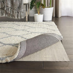 Nourison Shiftloc Ivory 3'4" x 5' Non-slip Rug Pad (3x5)