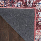 Nourison Brilliance Machine Washable Vintage Brick Ivory 2' x 4' Area -Rug, Easy -Cleaning, Non Shedding, Bed Room, Living Room, Dining Room, Kitchen (2x4)