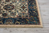 Nourison 2020 Persian Ivory 2' x 3' Area -Rug, Easy -Cleaning, Non Shedding, Bed Room, Living Room, Dining Room, Kitchen (2x3)