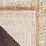 Nourison Essentials 4' x 6' Beige Rust Indoor/Outdoor Vintage Distressed Geometric Area Rug