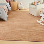 Nourison Essentials Indoor/Outdoor Rust 12' x 15' Area Rug, Easy Cleaning, Non Shedding, Bed Room, Living Room, Dining Room, Backyard, Deck, Patio (12x15)