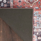 Nourison Fulton Traditional Brick 5' x 7' Area -Rug, Easy -Cleaning, Non Shedding, Bed Room, Living Room, Dining Room, Kitchen (5x7)