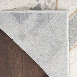 Nourison Elation Abstract Ivory/Grey 2' x 3' Area -Rug, Easy -Cleaning, Non Shedding, Bed Room, Living Room, Dining Room, Kitchen (2x3)