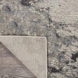 Nourison Maxell Modern Abstract Grey 2'2" x 3'9" Area Rug, (2' x 4')