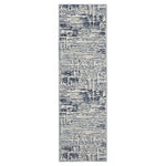 Nourison Urban Chic Eclectic Ivory 2'2" x 7'3" Area -Rug, Easy -Cleaning, Non Shedding, Bed Room, Living Room, Dining Room, Kitchen (2x7)