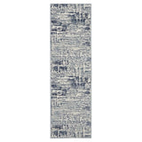 Nourison Urban Chic Eclectic Ivory 2'2" x 7'3" Area -Rug, Easy -Cleaning, Non Shedding, Bed Room, Living Room, Dining Room, Kitchen (2x7)