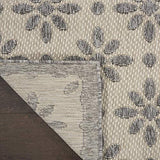 Nourison Palamos Indoor-Outdoor Cream 7'10" x 9'10" Area Rug, Easy Cleaning, Non Shedding, Bed Room, Living Room, Dining Room, Backyard, Deck, Patio (8x10)