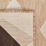Nourison Positano Indoor/Outdoor Jute 4' x 6' Area Rug, Easy Cleaning, Non Shedding, Bed Room, Living Room, Dining Room, Backyard, Deck, Patio (4x6)