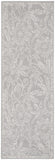 Nourison Whimsicle Floral Grey 2' x 8' Area Rug, Easy Cleaning, Non Shedding, Bed Room, Living Room, Dining Room, Kitchen (2x8)