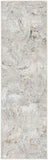 Nourison Glam Modern Grey Multicolor 2'3" x 7'6" Area -rug, Easy -cleaning, Non-Shedding, Bed Room, Living Room, Dining Room, Kitchen (2x8)