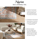Nourison Positano Beige 2' x 6' Area Rug Easy Clean, Non Shedding, Bed Room, Living Room, Dining Room, Kitchen (6' Runner)