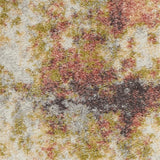 Nourison Trance Abstract Multicolor 5'3" x 7'3" Area -Rug, Easy -Cleaning, Non Shedding, Bed Room, Living Room, Dining Room, Kitchen (5x7)