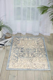Nourison Graphic Illusions Vintage Grey 2'3" x 3'9" Area-Rug, Easy washing, Non Shedding, Bed Room, Living Room, Dining Room, Kitchen (2x4)
