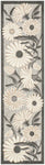 Nourison Aloha Beige 2' x 6' Area Rug Easy Clean, Non Shedding, Bed Room, Living Room, Dining Room, Kitchen (6' Runner)