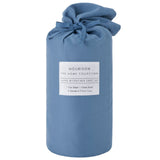 Nourison Dreamscape Solid Blue Queen 4-piece Bedding Sheet Set