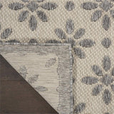 Nourison Palamos Indoor/Outdoor Cream 2'2" x 10' Area Rug, Easy-Cleaning, Non Shedding, Bed Room, Living Room, Dining Room, Backyard, Deck, Patio (2x10)