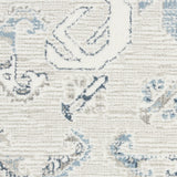 Nourison Lennox Ivory/Grey 2'3" x 3'9" Area -Rug, Farmhouse, Boho, Easy -Cleaning, Non Shedding, Bed Room, Living Room, Dining Room, Kitchen, (2' x 4')