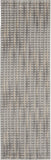 Nourison Solace Contemporary Abstract Grey/Beige 2'3" x 7'3" Area Rug, Easy Cleaning, Non Shedding, Bed Room, Living Room, Dining Room, Kitchen, (7' Runner)
