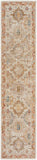 Nourison Petra Traditional Traditional Vintage Ivory/Multi 2'3" x 10'2" Area Rug, Easy Clean, Non Shedding, Bed Room, Living Room, Dining Room, Kitchen (2x10)