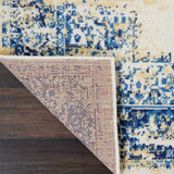 Nourison Grafix 3'9" x 5'9" White Transitional Indoor Rug Polypropylene