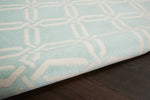 Nourison Jubilant Trellis Green 4' x 6' Area -rug, Easy -cleaning, Non Shedding, Bed Room, Living Room, Dining Room, Kitchen (4x6)