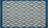 Nourison Aloha Navy Indoor/Outdoor Area Rug 2'8" x 4'