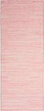 Nourison Washable Essentials Modern Pink 2' x 6' Area Rug, Non Shedding, Bed Room, Living Room, Dining Room, Kitchen (2x6)